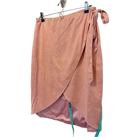 MISTRESS ROCKS 'LOVESICK' DUSTY PINK SKIRT SIZE L - Picture 4 of 8